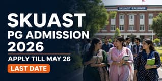 SKUAST Srinagar Begins PG Admission 2026; Apply by May 26